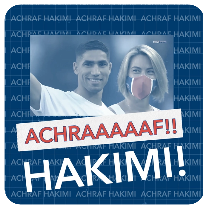 PSG Fans Welcome Achraf Hakimi – Promo Video by Vordi